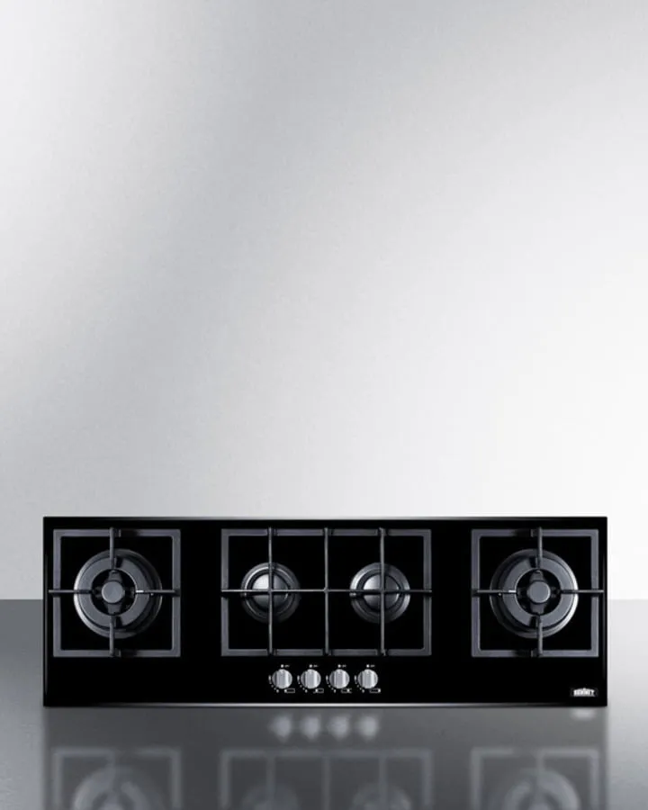 Summit GC443BGL 44" Wide 4-Burner Gas Cooktop Cooktops 5 burner cooktops sale