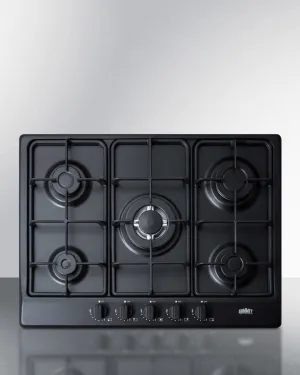 Summit GC5272B 27" Wide 5-Burner Gas Cooktop Gas 4 burner gas range for kitchen