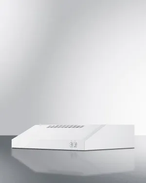 Summit HC20WWADA 20" Under Cabinet Convertible Range Hood, Ada Compliant Ventilation Range Hoods high suction kitchen exhaust hood