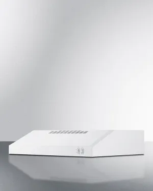 Summit HC24WWADA 24" Under Cabinet Convertible Range Hood, Ada Compliant Ducted Hoods high cfm ducted range hood