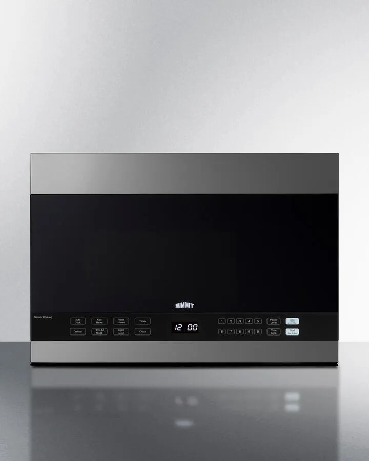 Summit MHOTR243SS 24" Wide Over-The-Range Microwave Microwave Ovens large capacity kitchen microwave