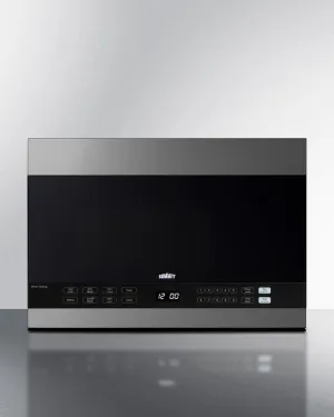 Summit MHOTR243SS 24" Wide Over-The-Range Microwave Microwave Ovens large capacity kitchen microwave