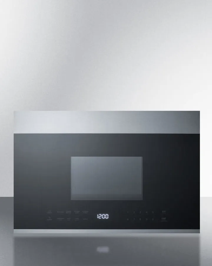 Summit MHOTR24SS 24" Wide Over-The-Range Microwave Over The Range Microwaves convection over-the-range microwave