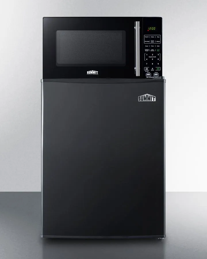 Summit MRF29KA Microwave/Refrigerator Combination With Allocator Countertop Microwaves compact countertop microwave oven