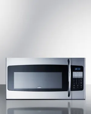Summit OTRSS301 30" Wide Over-The-Range Microwave Microwave Ovens large capacity kitchen microwave