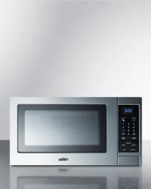 Summit SCM853 Stainless Steel Microwave Oven With Digital Touch Controls; Replaces Scm852 Microwave Ovens large capacity kitchen microwave