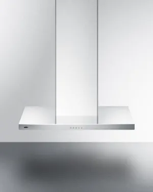 Summit SEH4630SSADA 30" Wide Wall-Mounted Range Hood, Ada Compliant Ventilation Range Hoods high suction kitchen exhaust hood