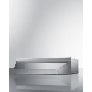 Summit SHELL36SS 36" Shell Hood Ventilation Range Hoods high suction kitchen exhaust hood
