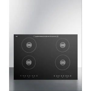 Summit SINC430220 30" Wide 230-V 4-Burner Induction Cooktop Cooktops 30 inch cooktop online