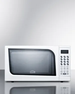 Summit SM901WH Mid-Sized Microwave Oven With A Fully White Finish; Replaces Sm900Wh Microwave Ovens large capacity kitchen microwave
