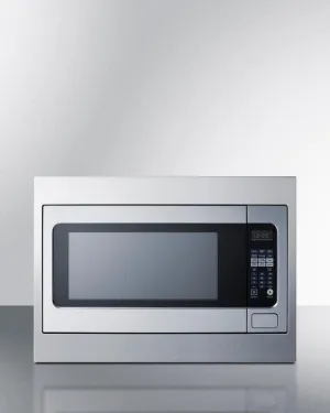 Summit SMBI27TK27 27" Wide Built-In Microwave (Trim Kit Included) Built In Microwaves best built-in microwave deals