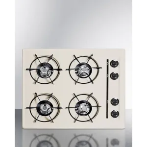 Summit SNL033 24" Wide 4-Burner Gas Cooktop Gas 4 burner gas range for kitchen