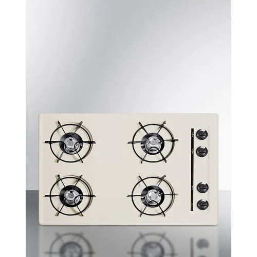 Summit SNL053 24" Wide 4-Burner Gas Cooktop Gas 4 burner gas range for kitchen