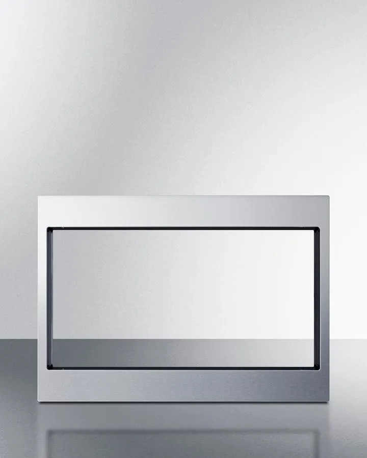 Summit TKSM27 27" Built-In Microwave Trim Kit