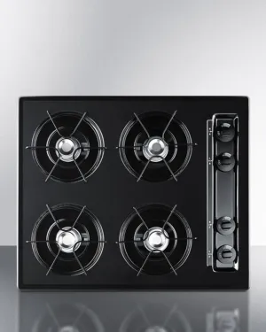 Summit TNL03P 24" Wide 4-Burner Gas Cooktop Gas 4 burner gas range for kitchen