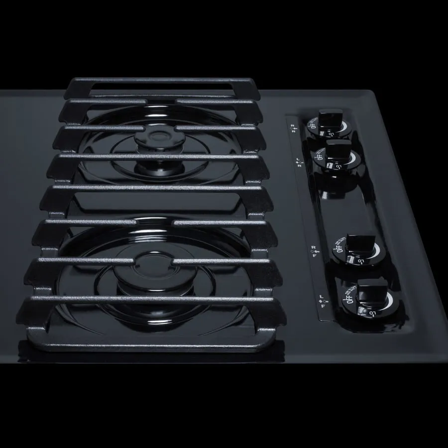 Summit TTL053S 30" Wide 4-Burner Gas Cooktop