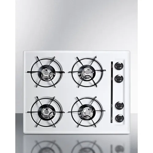 Summit WNL03P 24" Wide 4-Burner Gas Cooktop Gas 4 burner gas range for kitchen