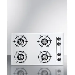 Summit WNL053 30" Wide 4-Burner Gas Cooktop Gas 4 burner gas range for kitchen