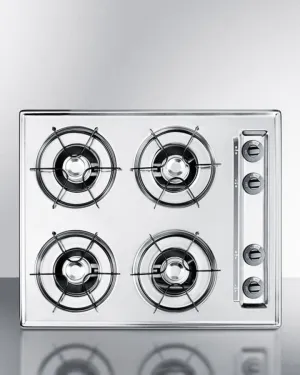 Summit ZNL03P 24" Wide 4-Burner Gas Cooktop Gas 4 burner gas range for kitchen