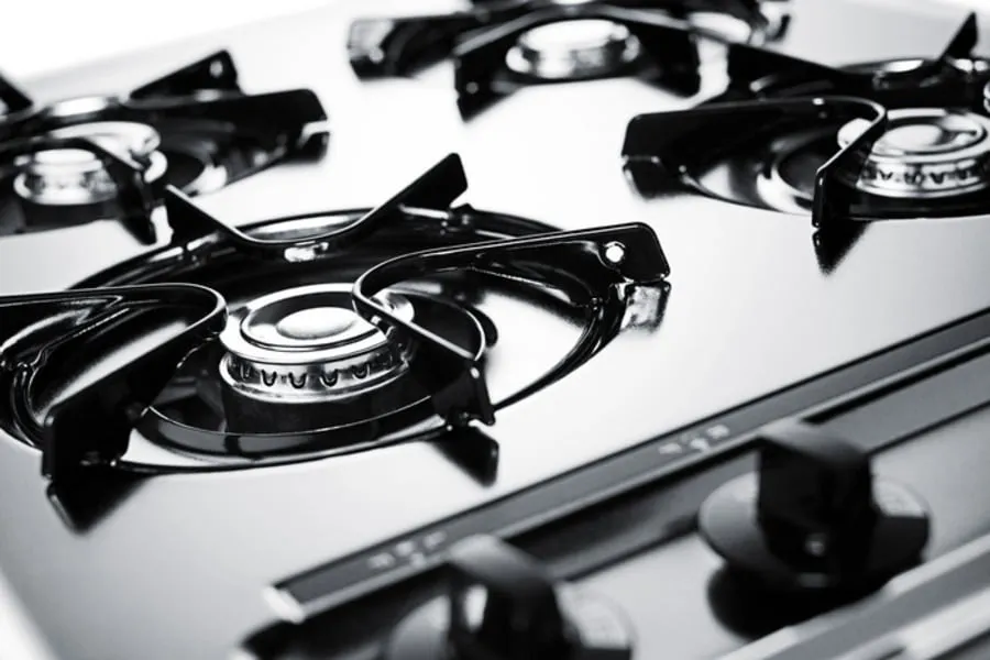 Summit ZNL03P 24" Wide 4-Burner Gas Cooktop