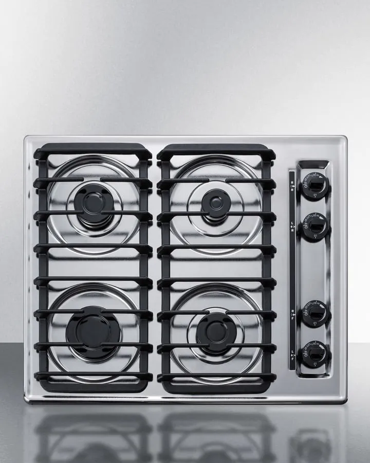 Summit ZTL033S 24" Wide 4-Burner Gas Cooktop Cooktops 30 inch cooktop online