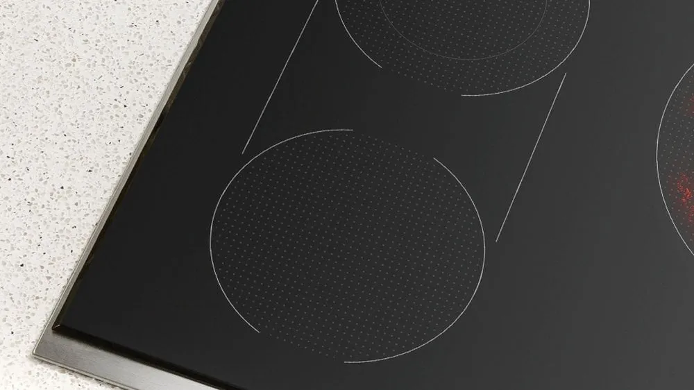 Thermador CET305TB 30-Inch Masterpiece Touch Control Electric Cooktop, Black, Frameless