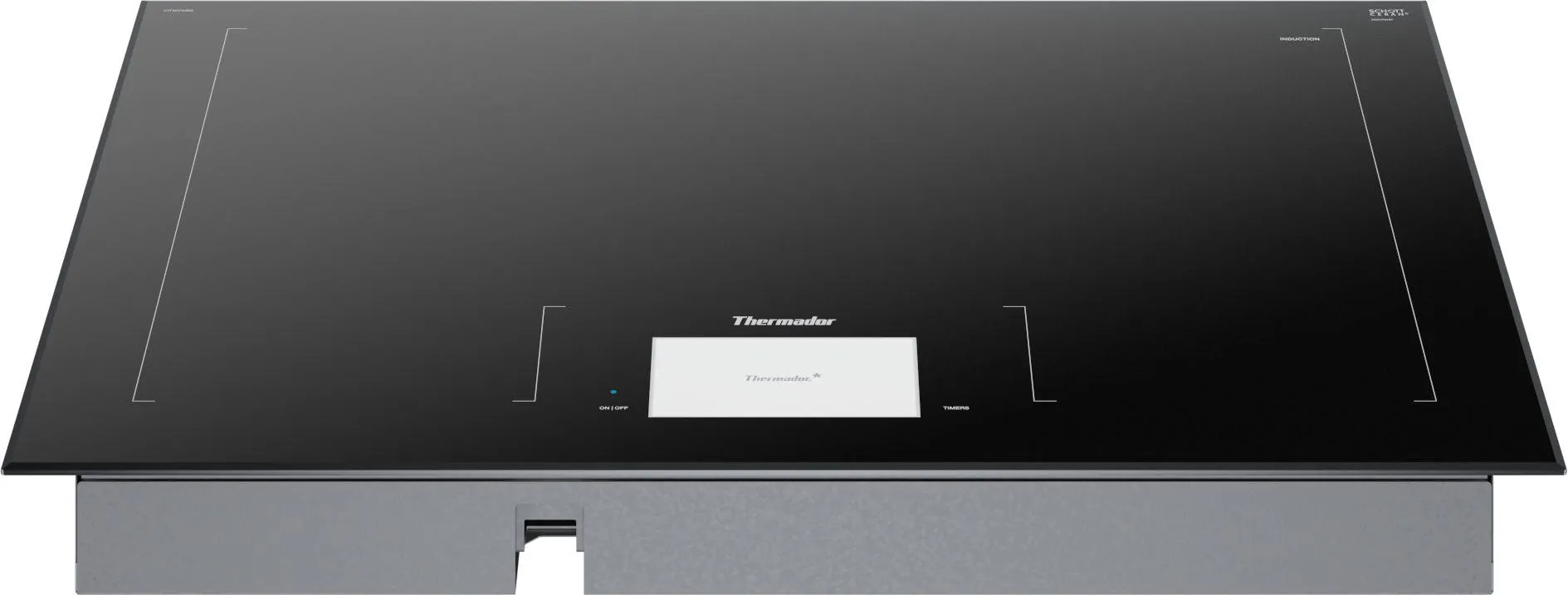 Thermador CIT30YWBB Freedom Induction Cooktop 30'' Dark Gray, Surface Mount Without Frame Cit30Ywbb