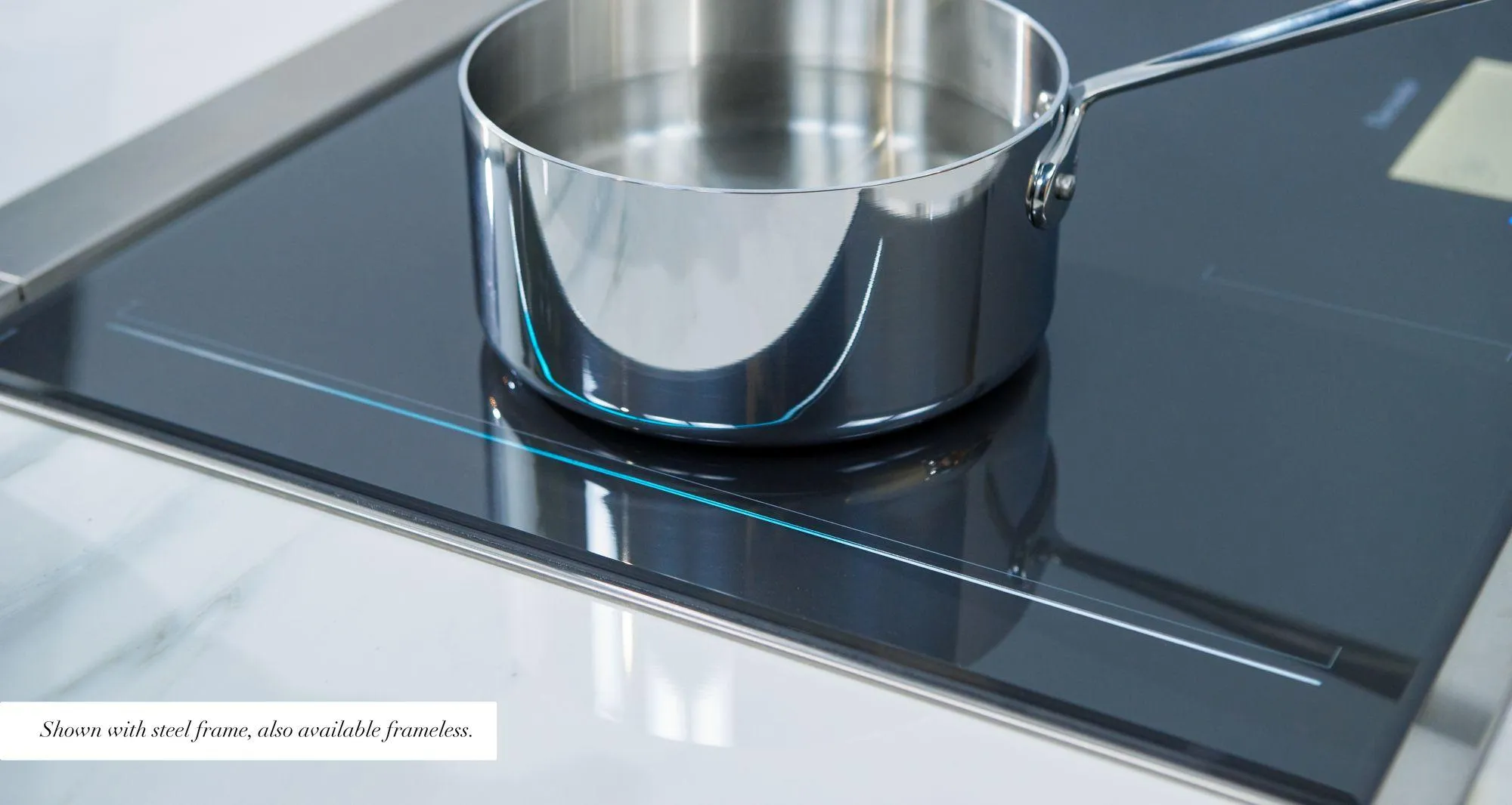 Thermador CIT30YWBB Freedom Induction Cooktop 30'' Dark Gray, Surface Mount Without Frame Cit30Ywbb