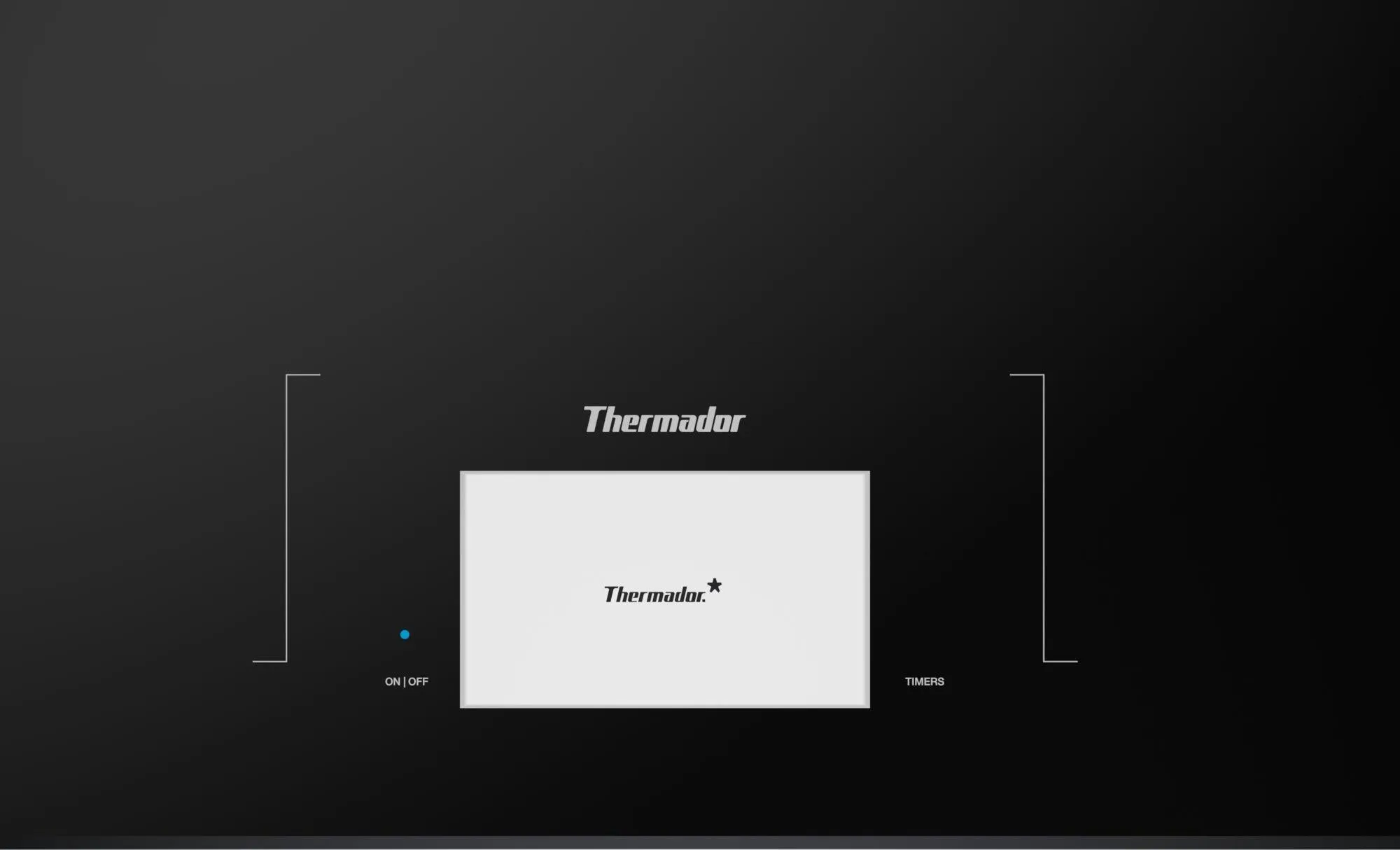 Thermador CIT30YWBB Freedom Induction Cooktop 30'' Dark Gray, Surface Mount Without Frame Cit30Ywbb