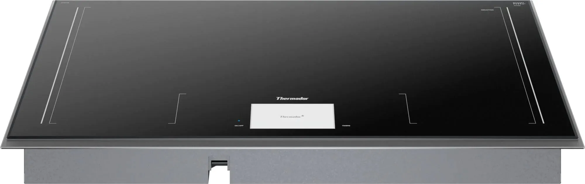 Thermador CIT36YWBB Freedom Induction Cooktop 36'' Dark Gray, Surface Mount Without Frame Cit36Ywbb