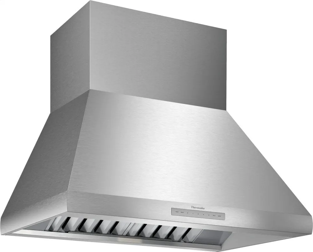 Thermador HPCN36WS 36-Inch Professional Chimney Wall Hood Ventilation Range Hoods high suction kitchen exhaust hood