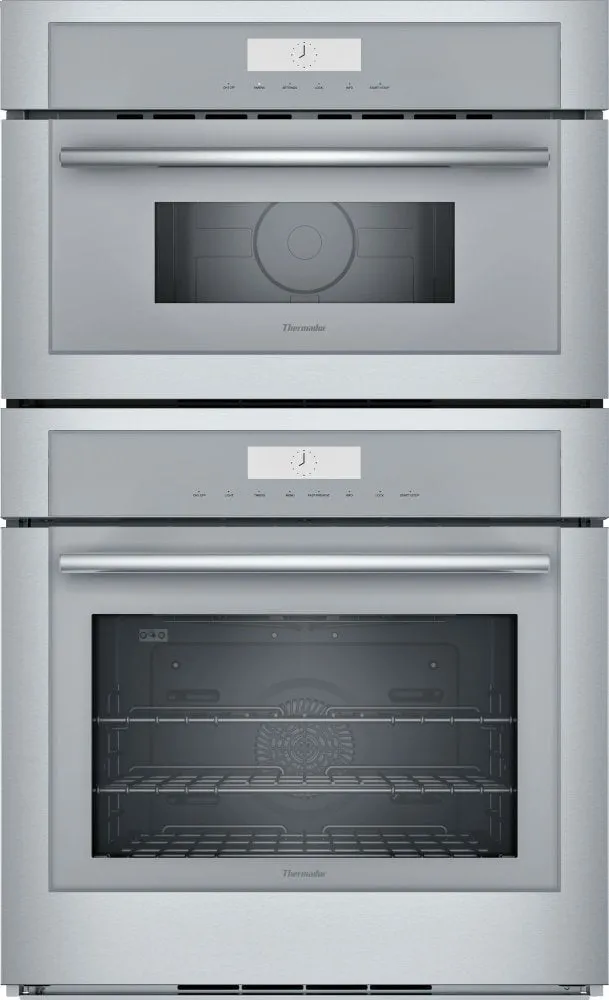 Thermador MEM301WS 30-Inch Masterpiece Combination Wall Oven Microwave Wall Oven Combos built-in oven microwave combo stainless
