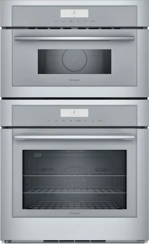 Thermador MEM301WS 30-Inch Masterpiece Combination Wall Oven Microwave Wall Oven Combos built-in oven microwave combo stainless