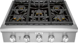 Thermador PCG305W 30-Inch Professional Rangetop Gas 4 burner gas range for kitchen