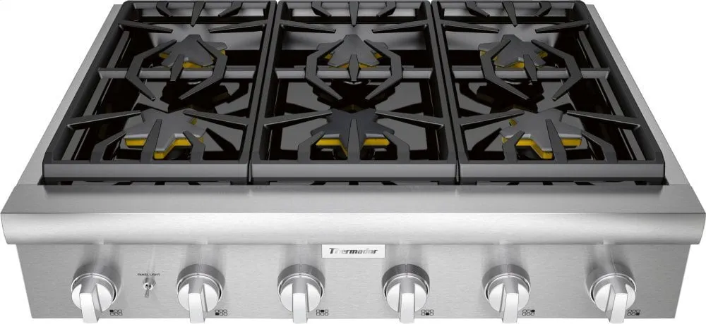 Thermador PCG366W 36-Inch Professional Rangetop Gas 4 burner gas range for kitchen