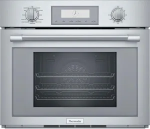 Thermador PODS301B Steam Convection 30'' Stainless Steel Single Wall Ovens single oven with self-cleaning feature