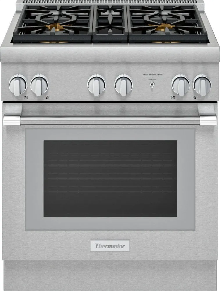 Thermador PRD304WHU 30-Inch Pro Harmony Standard Depth Dual Fuel Range Professional Ranges commercial oven for home kitchen