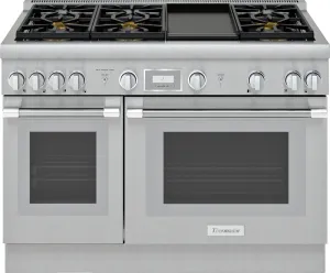 Thermador PRD486WDHU 48-Inch Pro Harmony Standard Depth Dual Fuel Range Professional Ranges commercial oven for home kitchen