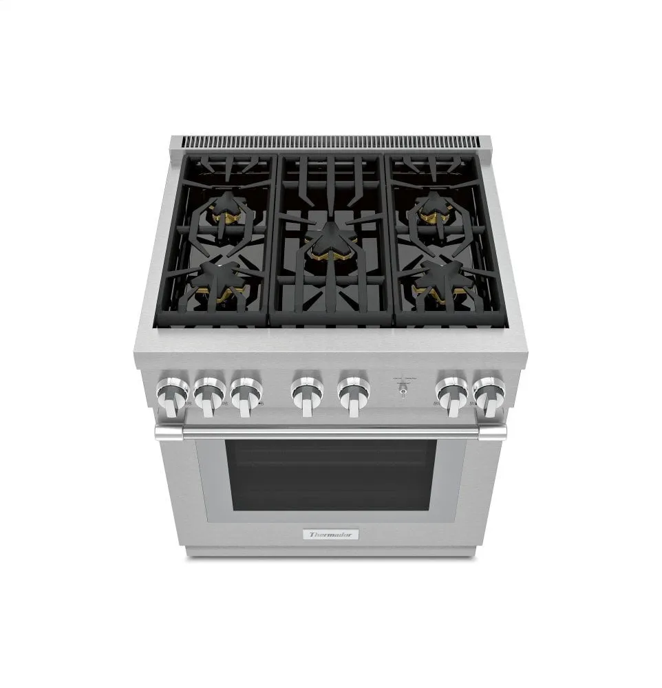 Thermador PRG305WH 30-Inch Pro Harmony Standard Depth Gas Range