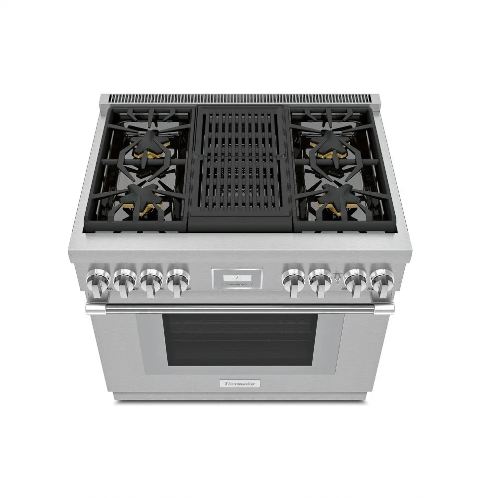 Thermador PRG364WLH 36-Inch Pro Harmony Standard Depth Gas Range