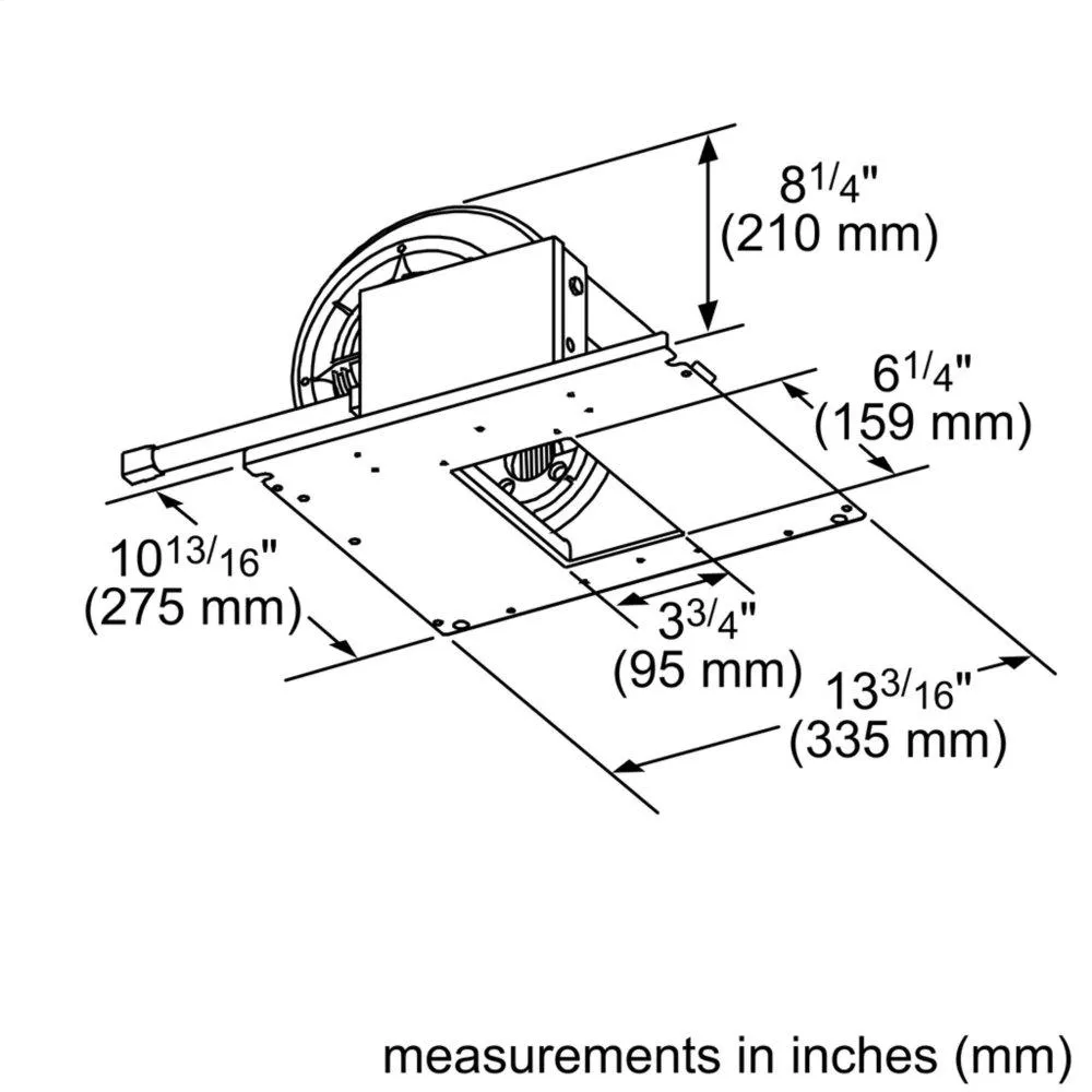 Thermador VTN1DZ Blower Vtn1Dz