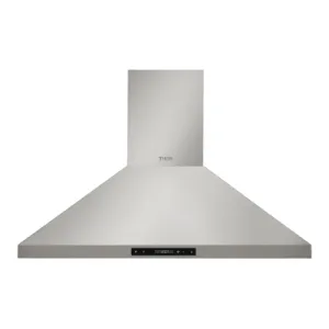 Thor Kitchen HRH3607 36In Wall Mount Chimney Range Hood In Stainless Steel With Led Lights, Touch Control With Display And Remote Control Ducted Hoods under cabinet ducted hood