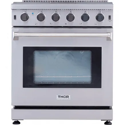 Thor Kitchen LRG3001U Thor Kitchen - 30 Inch Professional Gas Range In Stainless Steel Professional Ranges commercial oven for home kitchen