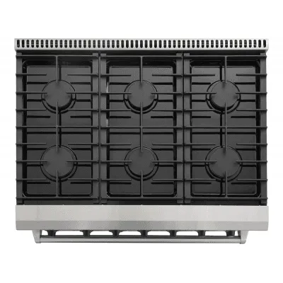 Thor Kitchen LRG3601U Thor Kitchen - 36 Inch Professional Gas Range In Stainless Steel