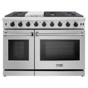 Thor Kitchen LRG4807U Thor Kitchen - 48 Inch Professional Gas Range In Stainless Steel Professional Ranges commercial oven for home kitchen