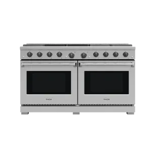 Thor Kitchen LRG60E Thor Kitchen 60-Inch Gas Range - Lrg60E Professional Ranges dual fuel professional range 36 inch