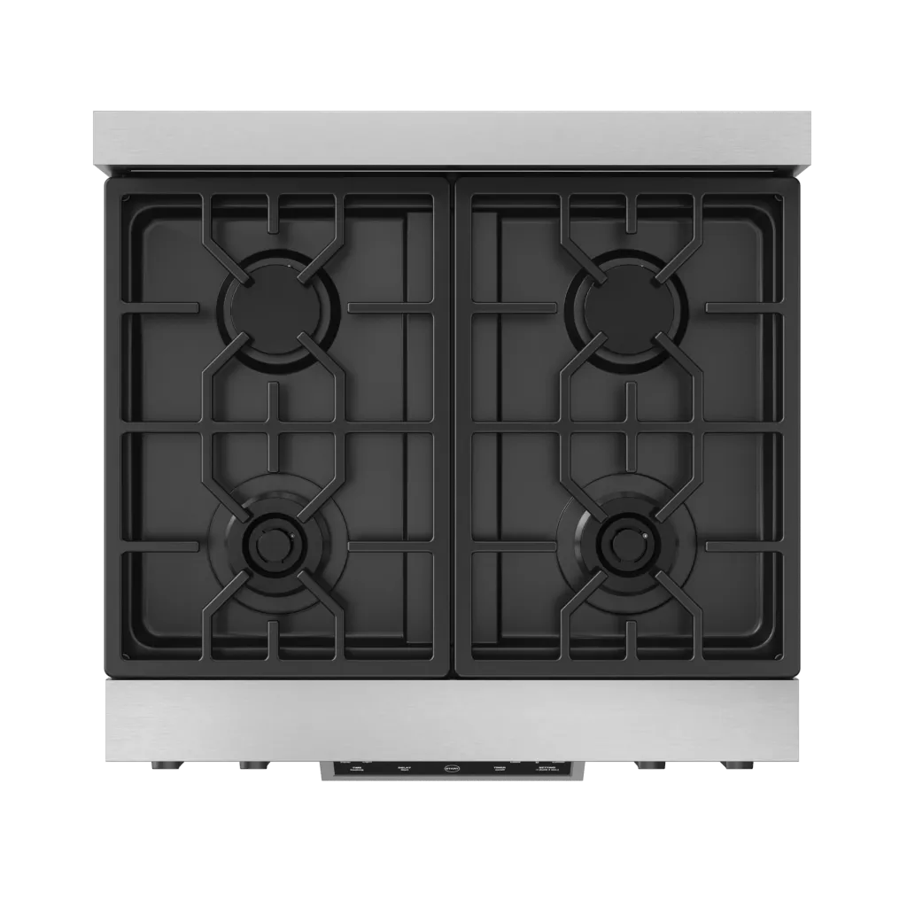 Thor Kitchen RSG30LPBLK 30 Inch Professional Lp Range With Tilt Panel Touch Control In Stainless Steel/Black Gordon Ramsay Series - Rsg30Lp-Blk