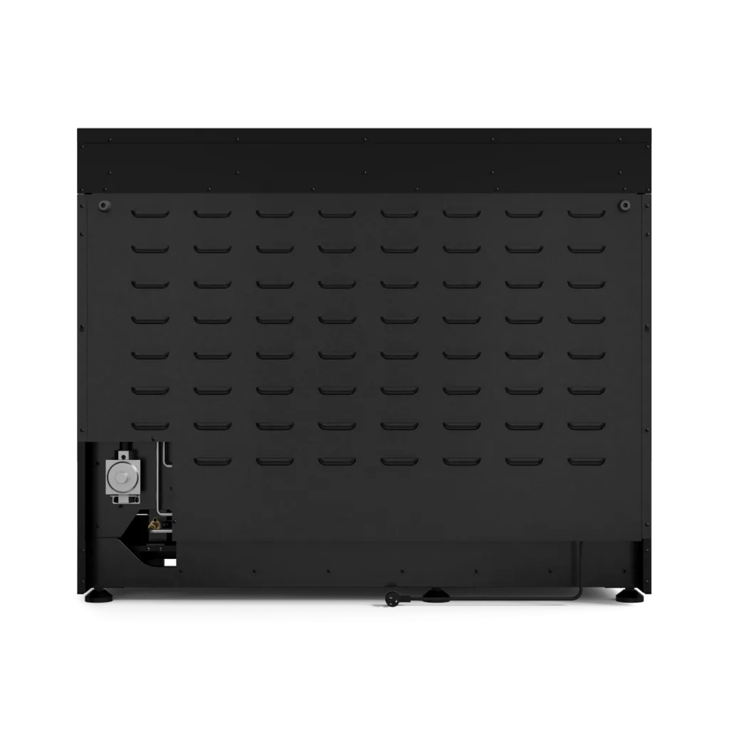 Thor Kitchen RSG48EBRSG 48 Inch Professional Gas Range With Tilt Panel Touch Control In Black/Rose Gold Gordon Ramsay Series - Rsg48Eb-Rsg