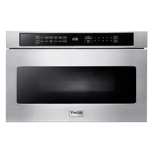 Thor Kitchen TMD2401 24 Inch Microwave Drawer Microwave Ovens smart sensor microwave oven