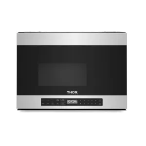 Thor Kitchen TOR24SS 24 Inch Convertible Over The Range Microwave With Ventilation Microwave Ovens smart sensor microwave oven